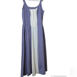 Homemade sleeveless Renaissance style dress